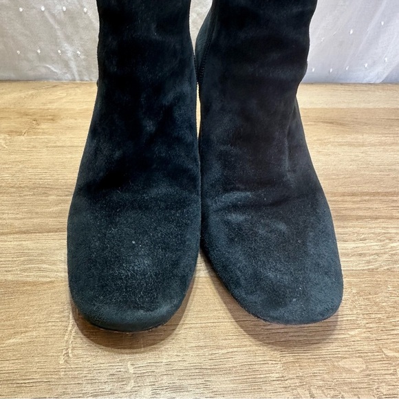 Coach Felicia Studded Bootie Black Suede - Picture 7 of 11